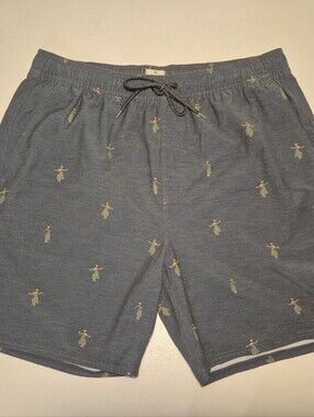 Rip Curl Lay Days Lifestyle Boardshorts Blue Patterned Swim Trunks